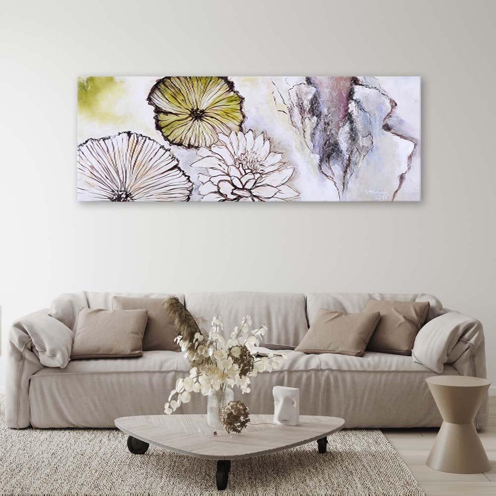 Canvas print, Panorama of flowers
