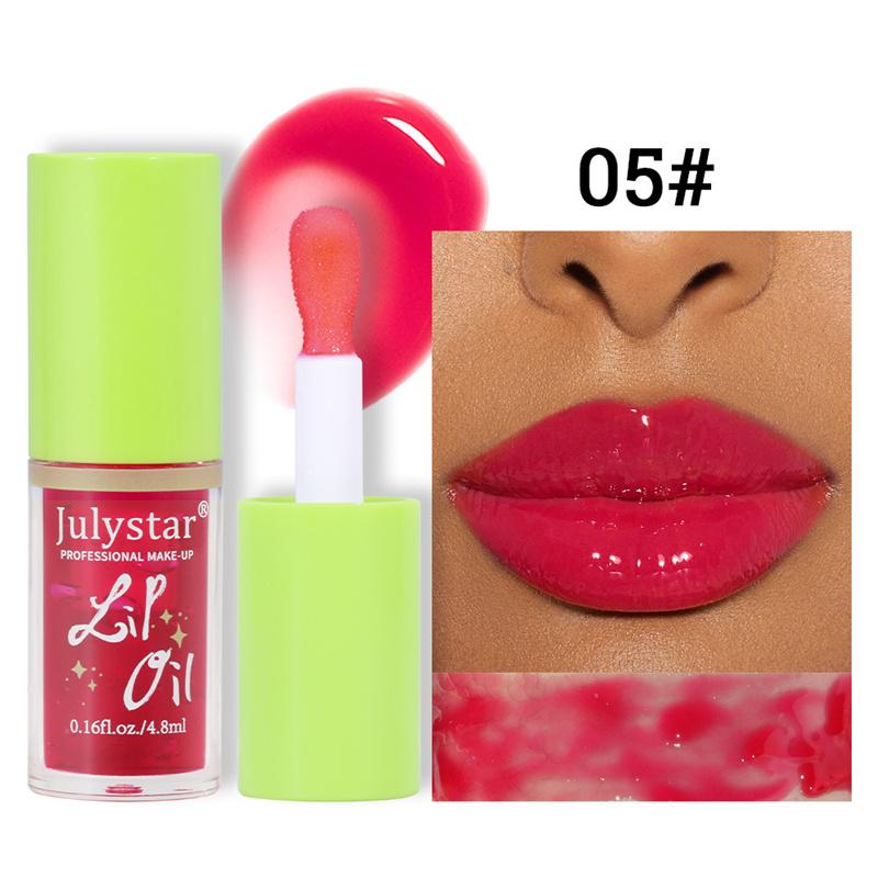 Long-lasting Moisturizing Transparent Hydrating Lip Oil Moisturizing Easy Color Toot Lips Fruity Mirror Lip Gloss