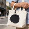 Earbud Case Nylon Soft Protective Portable Earphone Pouch Carrying Case with Zipper for Outdoor Travel Black