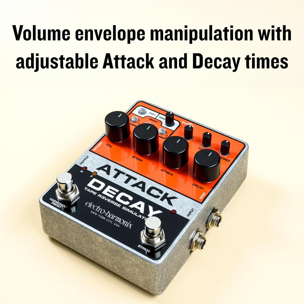 DECAY Tape Reverse Simulator electro-harmonix/ATTACK