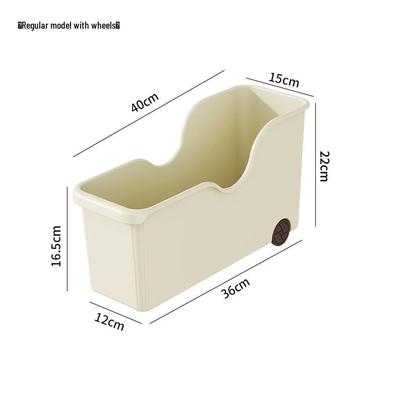 Rolling Under-Sink Cabinet Organizer for Cookware, Lids, and Seasonings