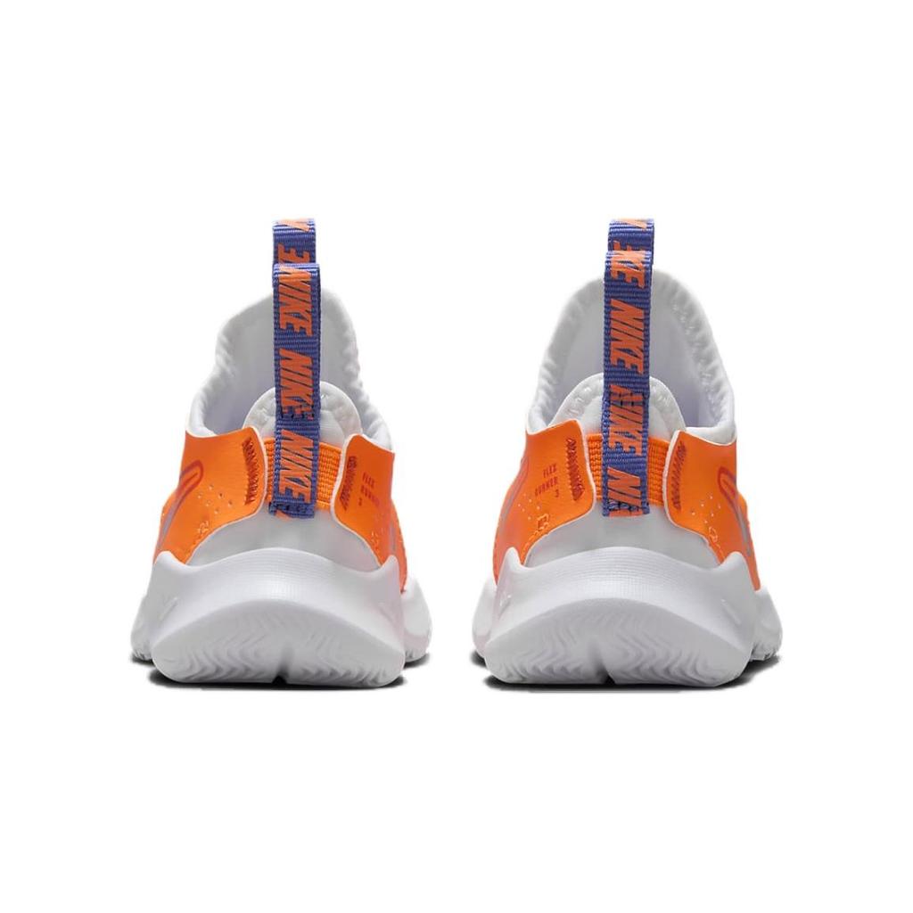 (TD) Nike Flex Runner 3 'Bianco Arancio Totale Arancio Team Blu Astronomia' Bambino FN1478-101