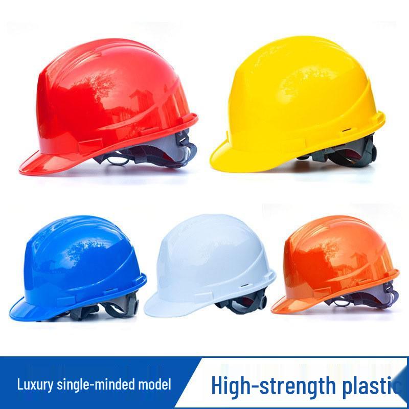 V-Shaped ABS Fiberglass Safety Helmet with Breathable Design and Custom Logo Printing