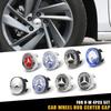For Mercedes Benz 4Pcs 56mm 60mm Car Wheel Center Cap Rim Hub Cover For Mercedes Benz W211 W203 W204 W210 W124 W202 W212 Hubcap Stickers Accessory