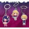Acrylic Keychain for Oshi No Ko Akane Kurokawa Ruby Hoshino Kana Arima Ai Hoshino Anime Cartoons Decoration Pendant Fan Gift