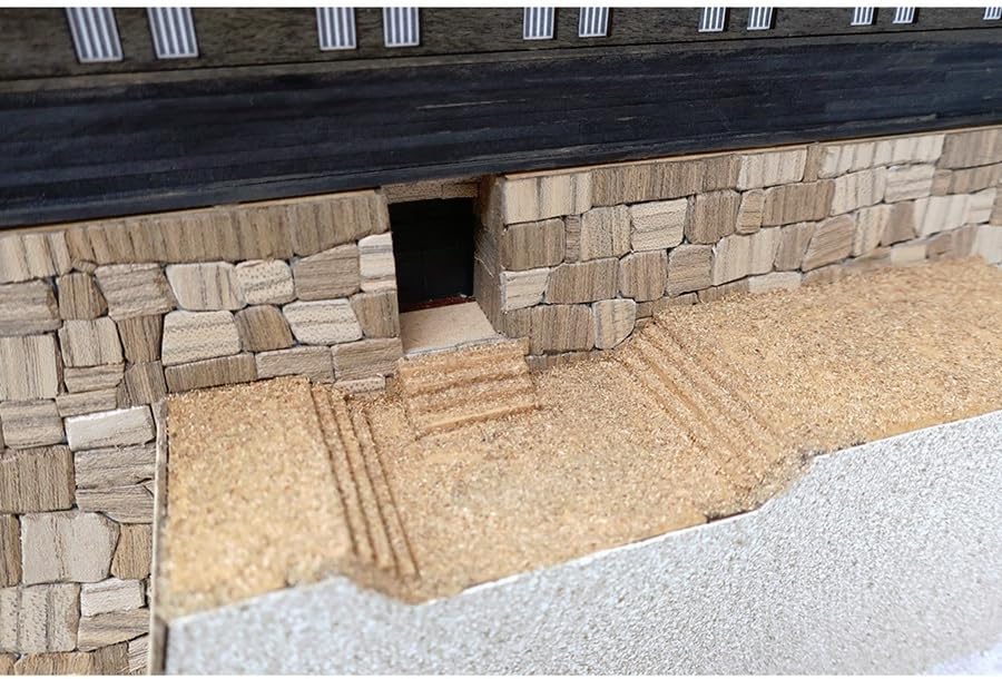 Woody Joe Edo Castle Wooden Model Assembly Kit 1/150 (Building)