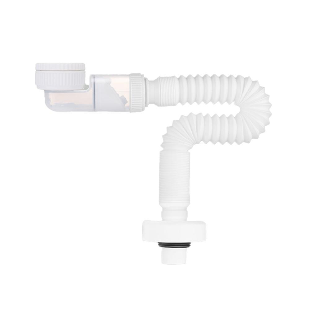 Compact Space Saving Drain Hose with Adjustable Design for Easy Installation