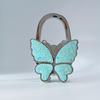 Pretty Butterfly Handbag Hook for Women Foldable Portable Table Hanger Durable Creative Bag Hanger for Table