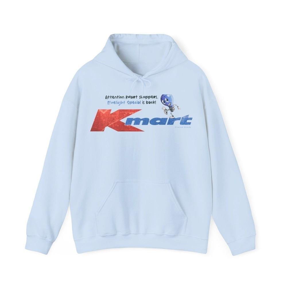 

Kmart Retail Store Bluelight Special Tribute Nostalgic Logo Pullover Hoody 4XL