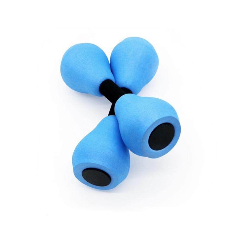 1 Pair Water Floating Dumbbells On Water Kids Ladies Water Training Sports Dumbbells EVA Fitness Equipment for Home Yoga