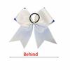 European and American Style Shiny Bow Leather Band Hair Ties for Girls