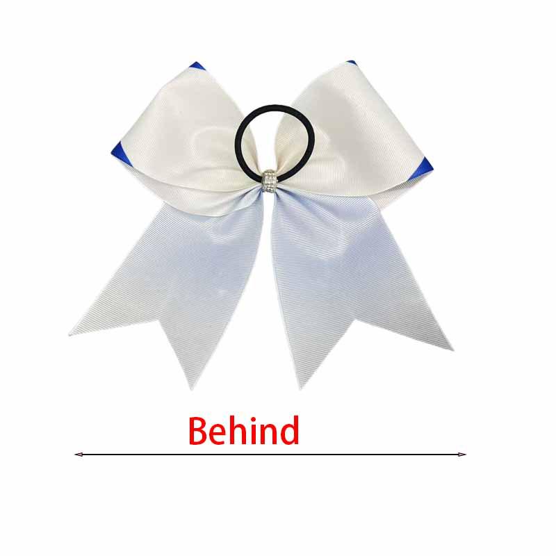 European and American Style Shiny Bow Leather Band Hair Ties for Girls
