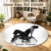 Round Rug Custom NameHarry Styles Pattern Non Slip Carpet Home Floor Decor