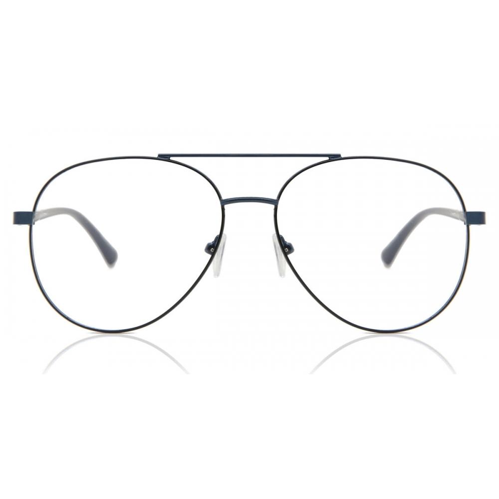 

Мужские очки в прямоугольной оправе синего цвета из коллекции Smartbuy Krupa 931g Blue/57-15-140