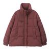 Women's 2024 Winter Stand-Collar Down Jacket, Solid Color, Thick & Warm White Duck Down Coat