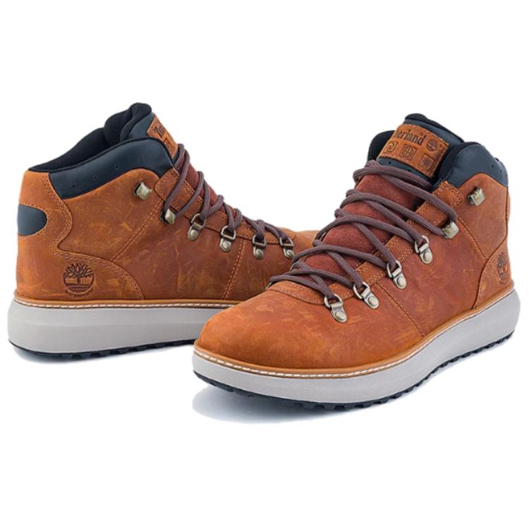 Timberland Breathable Waterproof Comfortable Short Outdoor Boots Men boots Rust A69RD-EM6