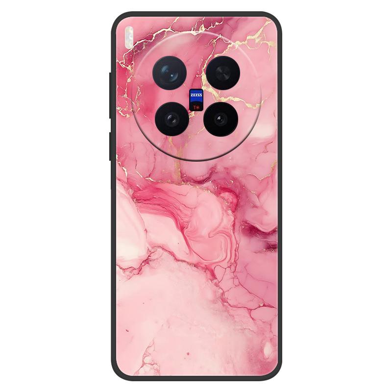 For VIVO X300 Pro Case Marble Painted Soft Matte Silicone Back Cover For Vivo X300 Full Protective Phone Shell X 300 X300 PRO