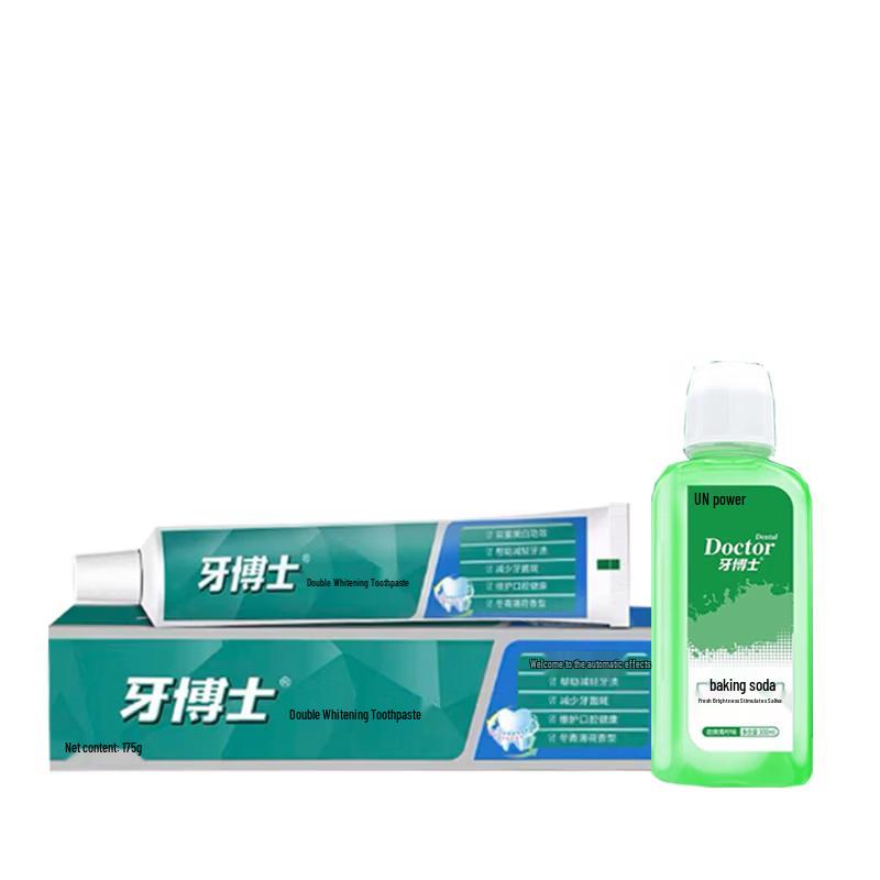 Dr. P Whitening Toothpaste & Mouthwash Set