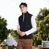 2025 Men's Stand-Up Collar Fleece-Lined Zipper Vest - Warm, Fashionable & Versatile for Autumn/Winter