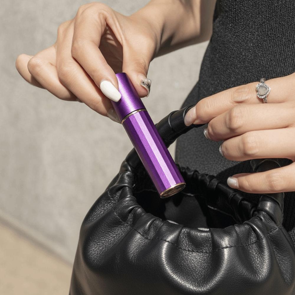 Leak-proof Separate Bottle Fine Nozzle Refillable Atomizer Metal Cover Portable Liquid Cosmetic Container Makeup Refill