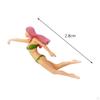 1/64 Figures Scale Beach Model Resin Mini People Tiny for Micro Landscape Fairy