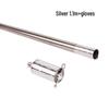 Sun Wukong Golden Cudgel Telescopic Wand - Dual-Headed Magic Metal Stick Prop