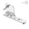 Stainless Steel Commercial Freezer Door Hinge Heavy Duty Refrigerator Hinge for Restaurants Cafes Retail Stores Display Coolers