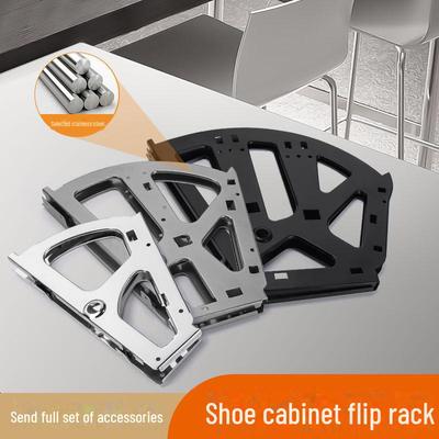 Modern Paslanmaz Çelik Kapaklı Ayakkabılık Dolap Aksesuarları