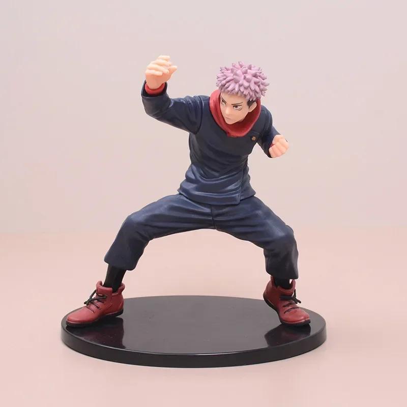 Jujutsu Kaisen Action Figure 16CM Itadori Yuji Gojo Satoru Battle Form Model PVC Static Doll Anime Collectible Toys For Kids