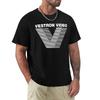 Vestron Video Logo Tshirt Basic Solid Tee For Daily Use