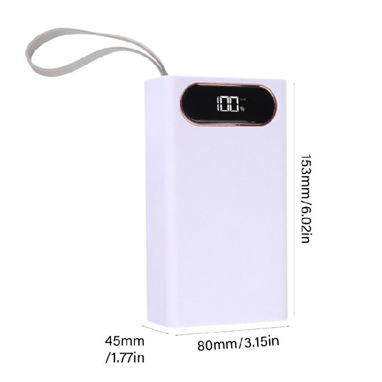 Assembly Power Battery Case for 12PCS 18650 Cells Spring Loaded Contacts Not Require Soldering High Capacity Output