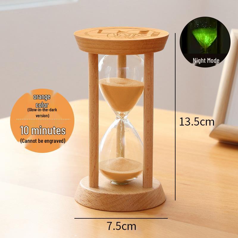 Drop-Proof Hourglass Timer for Children - 5/20/30 Min Options, Learning and Decorative Quicksand Design