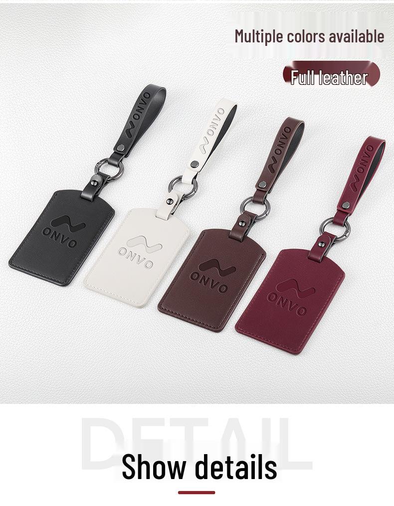 Letao L60 Card Key Case 2025 NIO L90 Car NFC Smart Leather Protective Buckle.