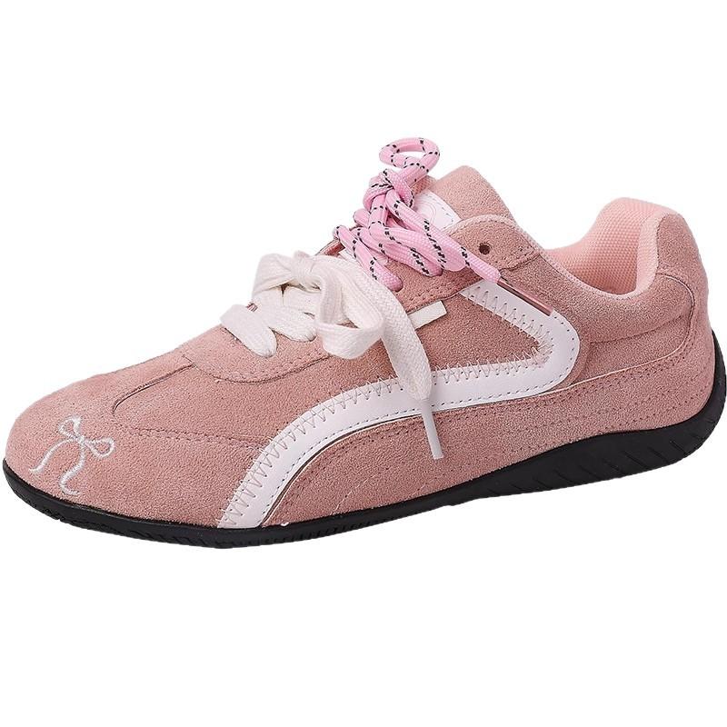 Retro flat shoes 2025 new summer fashion breathable versatile board shoes casual soft sole women's sports training shoes