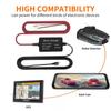 10.5ft 12V-24V To 5V DashCam Cable Car Camera Hardwire Kit Line 24 Hour Parking Monitoring Charging For DashCam