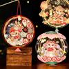 Transparent 2025 Snake Year Portable Lantern Traditional Spring Festival Supplies  Lantern Festival