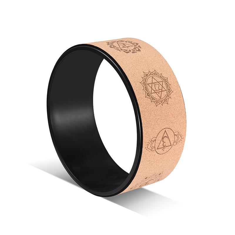 PU Yoga Rad & Pilates Ring für Rückbeugen und Fitness