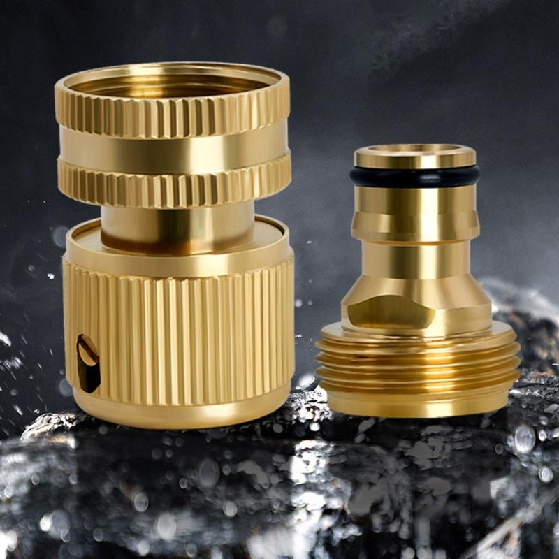 Kitchen Faucet Adapter for Tap Connector Mixer Hose Joiner Fitting Pipe Easy Installation Garden Hose Connector Fitting