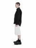 Chaenseseunoi Side Pleat Wide Fit Bermuda Pants White/M251Pt05Wh