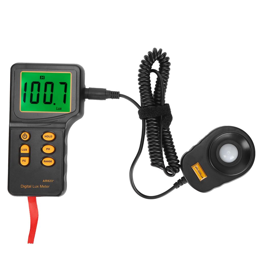 Illuminance Meter Photometric Measurement Data Retention Accurate High Sensitivity 3?Gear Photometer