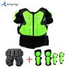 Bambino Bambini Motocross Moto Protezione Corpo Gilet Armatura ATV Moto da Cross Fuoristrada Tute Protezione Gilet da Corsa Abbigliamento Sportivo