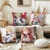 Game Zenless Zone Zero Alice Thymefield Cushion Cover Pillow Cover Decoration Room Home Sofa Living Office Car Nordic Simplicity
