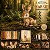 DIY Patchwork Kit Woodland Animal Kit, Forest Sewing Set, Friend Toy Handmade Friends, Beginner-friendly Craft for Adults