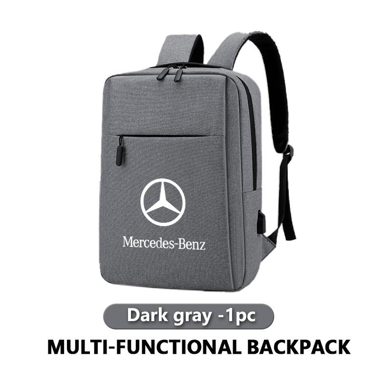 Universal Oxford Cloth Travel Computer Shoulder Backpack For Mercedes Benz CLK GLC W212 C200 C300 W203 W204 W205 W169 W176 GLC RU1