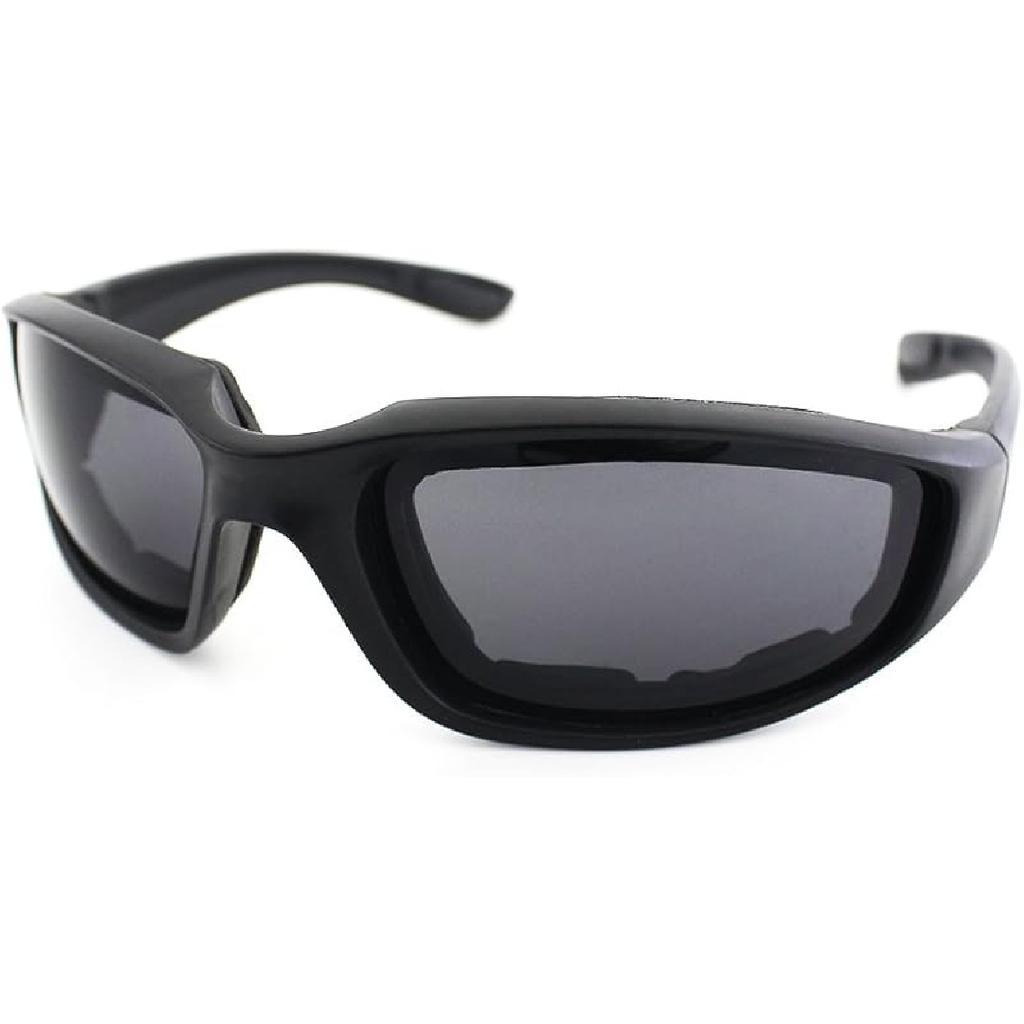 3 Pair Motorcycle Riding Glasses Padding Goggles UV Protection Dustproof Windproof Motorcycle Sunglasses for Outdoor Actives