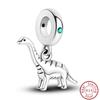 Simple Animal Series Copper Metal Dinosaur Elk Rabbit Trendy Charm Bead Components Bead Components 3mm Do It Yourself High Quality Fine High Quality
