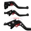 nakira Brake Clutch Lever Set Ninja250 Ninja400 Z250 Z400 Versis-X250 (Black)