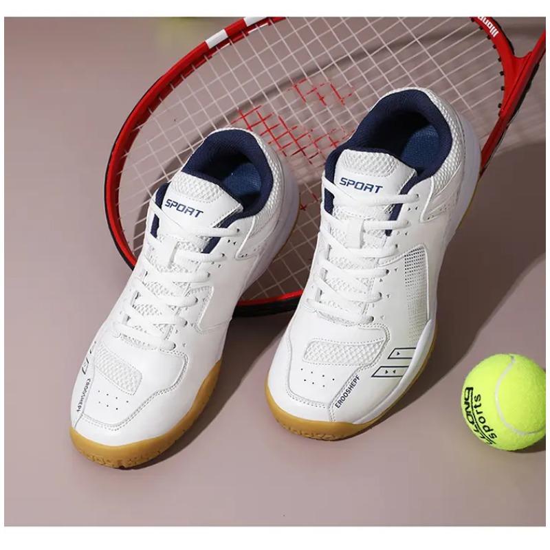 

Table Tennis Shoes Men Women Badminton Training Athletic Shoe Top Quality Indoor Court Sports Shoes 45 синій
