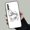 Cartoon Samoyed Dog Case For Samsung Galaxy A06 A16 A26 A36 A56 A53 A32 A52 A33 A13 A55 A35 A15 A14 A34 A54 A17