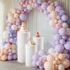 Runtow 3Pcs Wedding Cylindrical Bucket Cover Cloth ,Wedding Party Dessert Table Covers ,Birthday Background Decoration